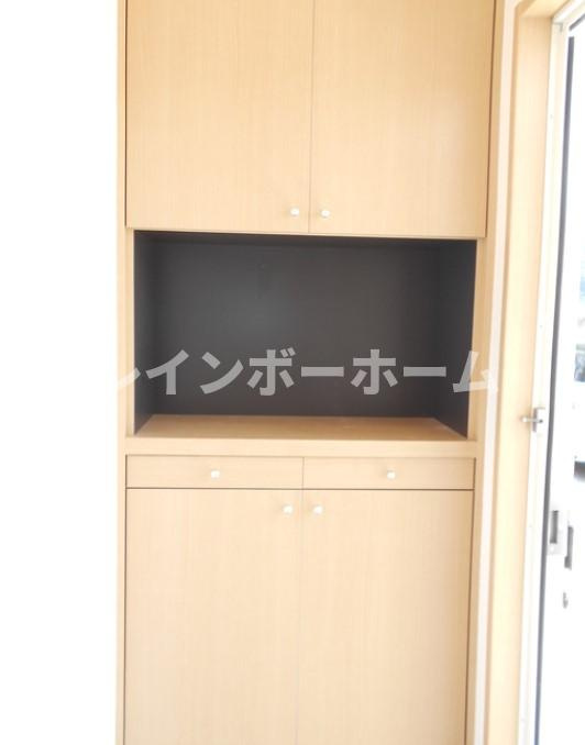 プランドール（川越）Bの玄関