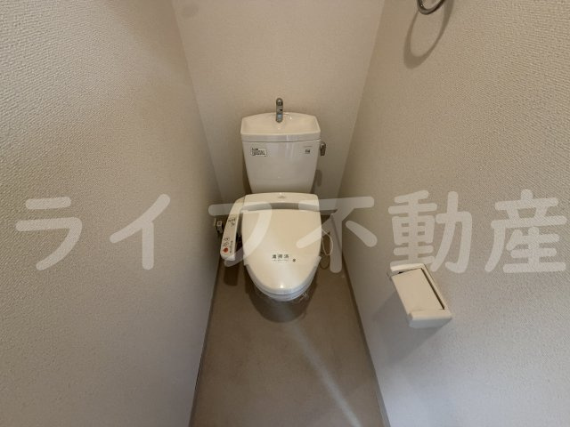 八戸ノ里HIROビルのトイレ