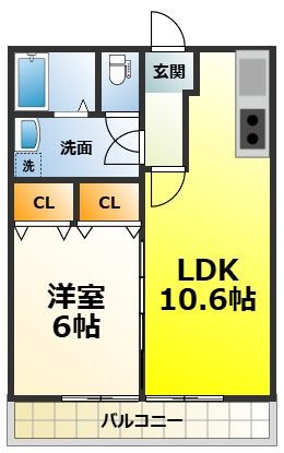 コートボナールⅡの間取り