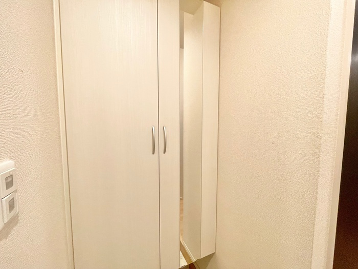 プレミストⅢの玄関|シューズボックス