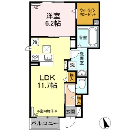 アルシオーネの間取り