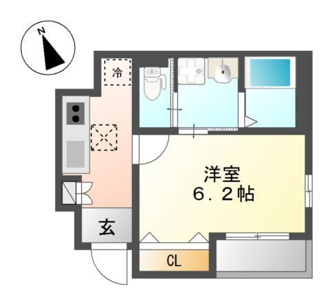 立川市錦町３丁目のアパート