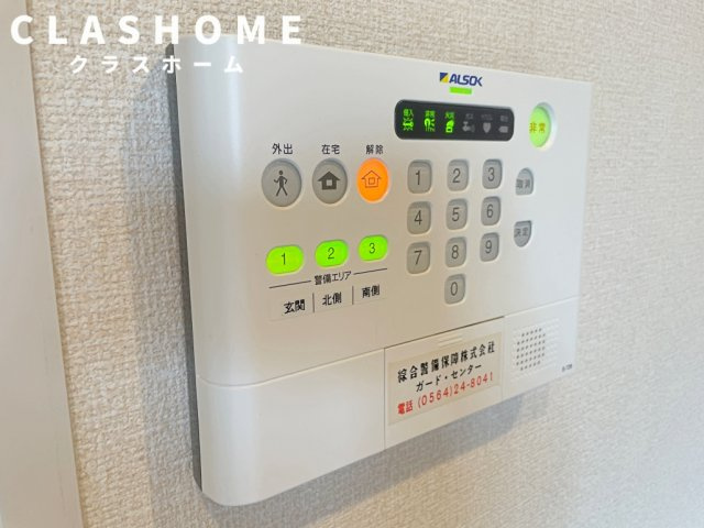 エスパシオ　Ａ　　刈谷市近郊の賃貸ならクラスホーム刈谷店のセキュリティ|イメージ画像になります