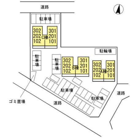 エスパシオ　Ａ　　刈谷市近郊の賃貸ならクラスホーム刈谷店の駐車場