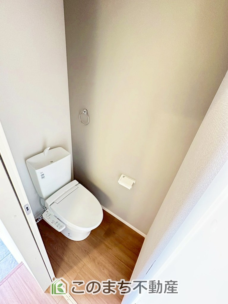 リガーレ宇都宮市泉が丘3期のトイレ|清潔なトイレスペース☆