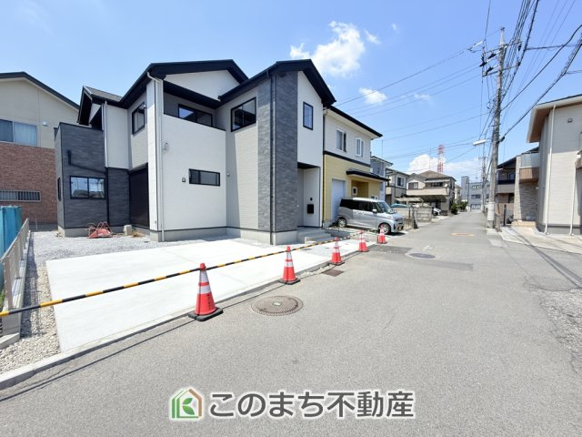 リガーレ宇都宮市泉が丘3期の前面道路含む現地写真|前面道路含む現地写真