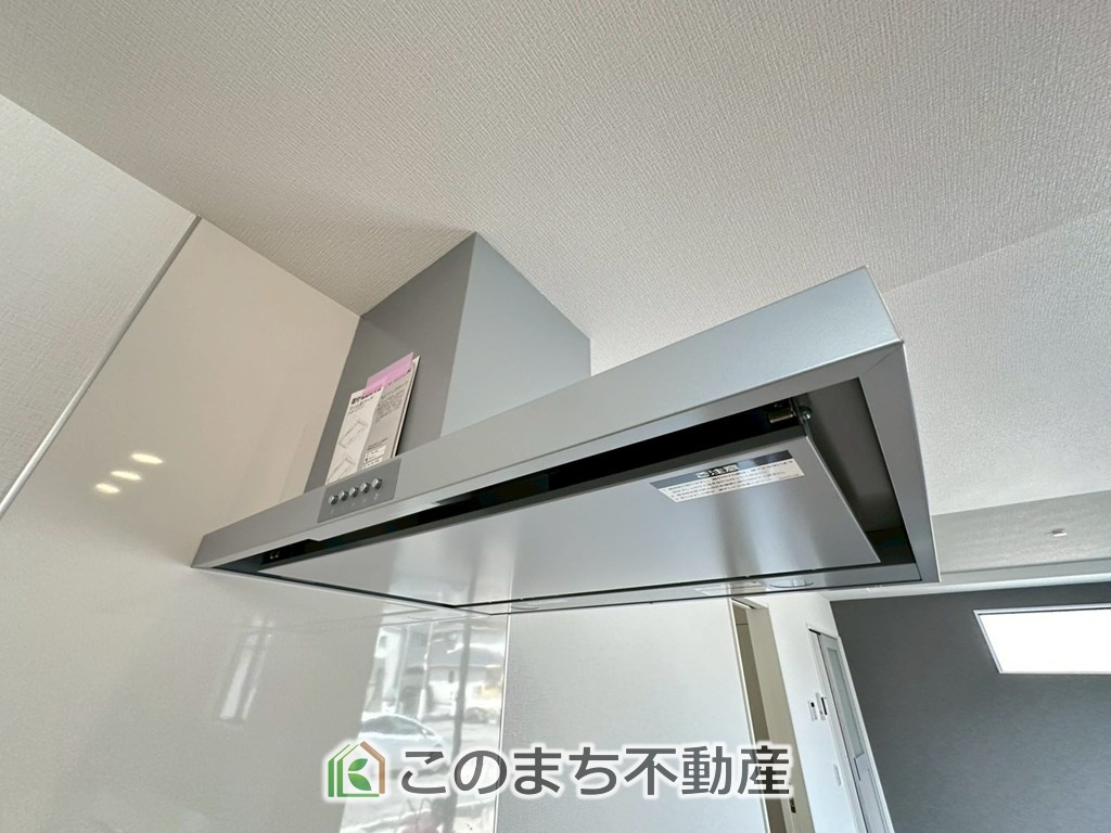 リガーレ宇都宮市泉が丘3期のキッチン|お料理の匂いもスッキリ♪シンプルデザインで掃除も簡単‼