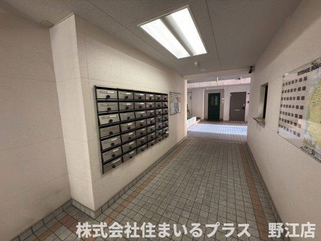 都島北通りマンションのロビー