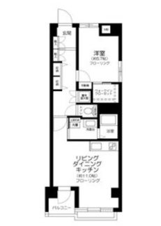 【間取り】 | ライオンズマンション亀戸 | 間取りです。