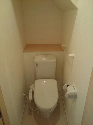 ヒルトップテラスのトイレ|シンプルで使いやすいトイレです