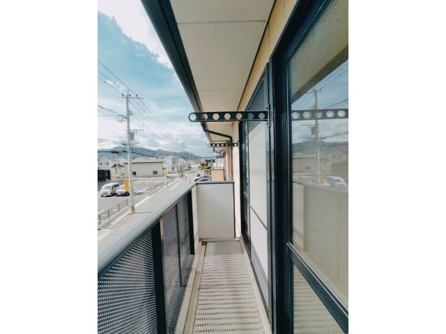 スターブル曽根　Aのバルコニー