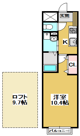 【間取り】 | スマイルⅡ番館 | スマイルⅡ番館