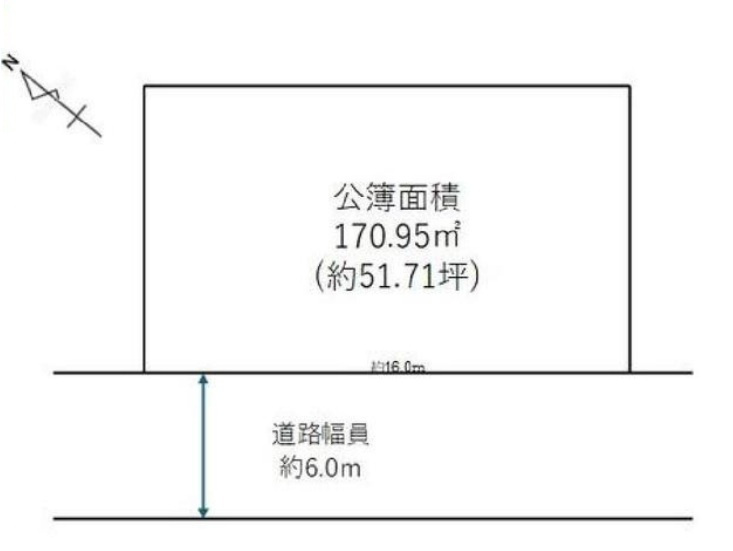 加古川市山手2丁目　　JR加古川線「神野駅」徒歩19分の土地図
