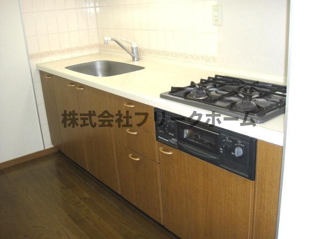 小金井市緑町１丁目の賃貸マンションのキッチン