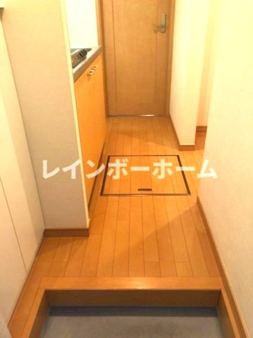 プレジール柏の玄関|毎日通る玄関はこちらです