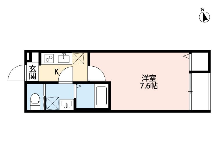 プリムローズ松戸の間取り