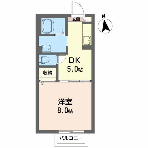 サンベルデ・Ｋ Ｃの間取り