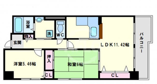 【間取り】 | アルカディア玉造　真田山小学校区 | アルカディア玉造　間取り