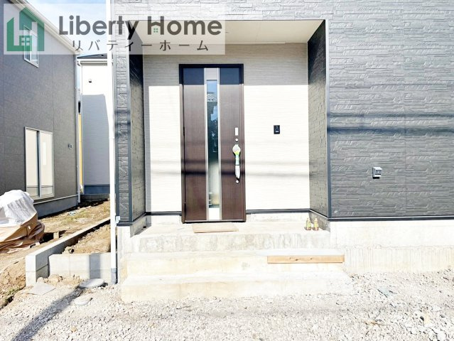 つくば市谷田部第24　1号棟　新築戸建のエントランス