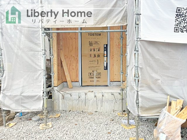 つくば市谷田部第24　1号棟　新築戸建のエントランス