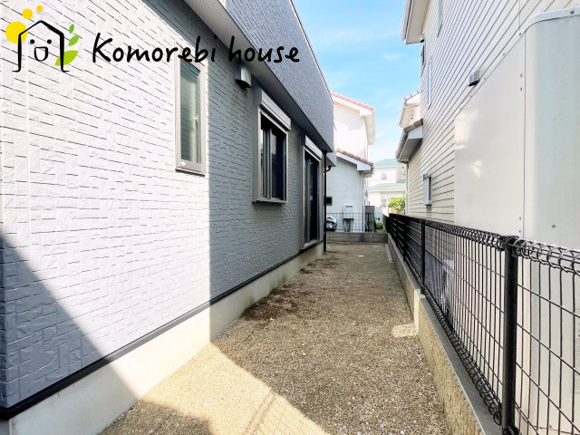 鴻巣市小松　中古戸建の庭|お庭が付いています