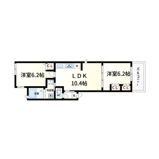 【間取り】 | アンジュー四天王寺 | アンジュー四天王寺　間取り