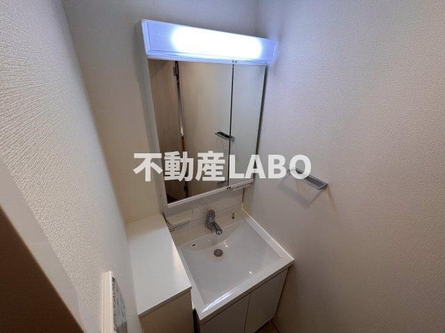 スプランディッド天王寺IIIの洗面所