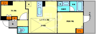 【間取り】 | T・mission IN CRYSTAL OSAKA | T・mission IN CRYSTAL OSAKA　間取り