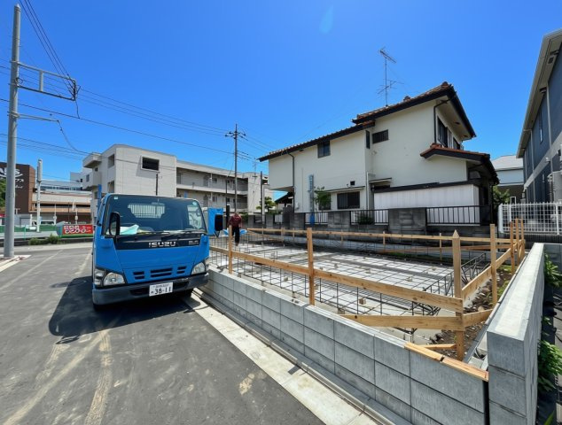 日野市日野第１期の前面道路含む現地写真