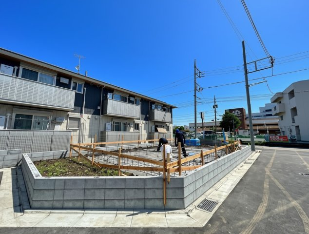 日野市日野第１期の前面道路含む現地写真