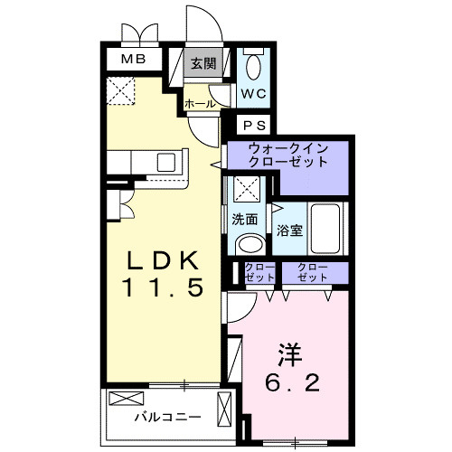 【仲介手数料：50％OFF】対象物件！の間取り