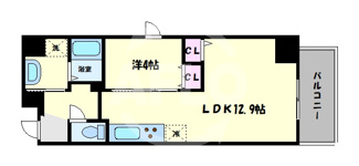 【間取り】 | La Luce長堀通 | La Luce長堀通　間取り