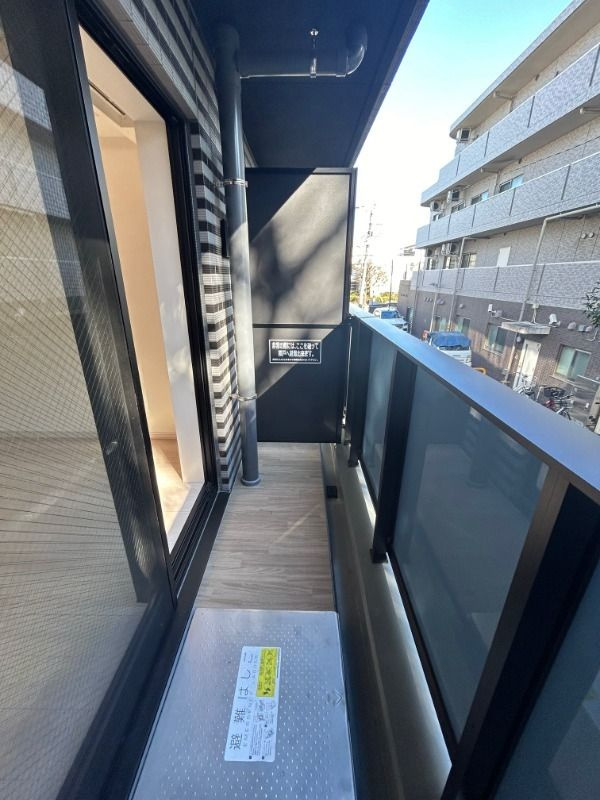 XEBEC経堂のバルコニー