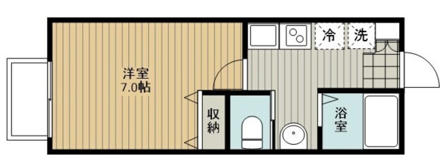 エムズシャトー【仲介手数料：50％OFF】対象物件！の間取り