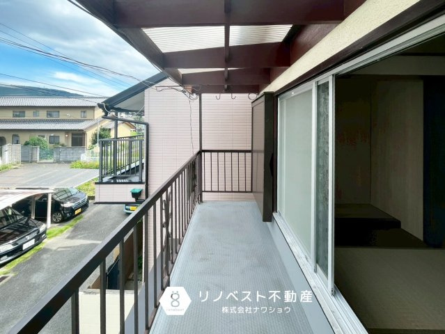 東大阪市中石切町5丁目のバルコニー|【リノベスト不動産】テナント（事業用）物件のご紹介も可能です。事務所移転・新規開業等お気軽にご相談ください♪
