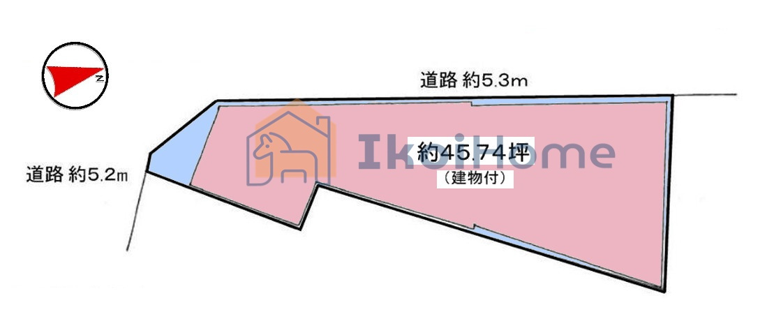 明石市大観町　土地の土地図