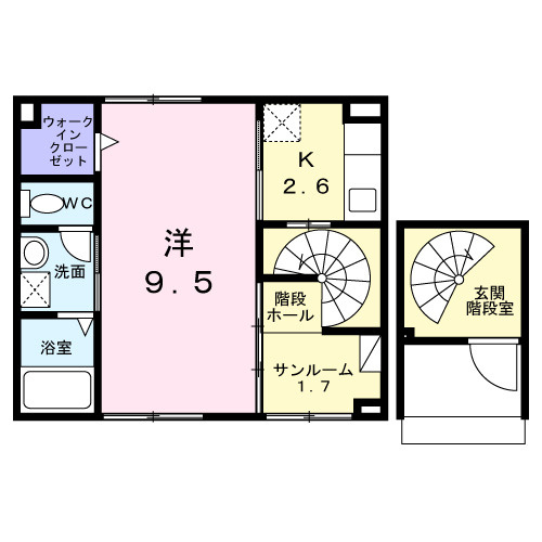 ユーステス鎌倉の間取り|間取図