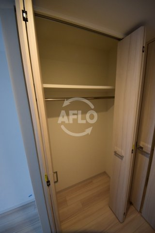 S-RESIDENCE阿波座WESTの収納|S-RESIDENCE阿波座WEST　クローゼット
