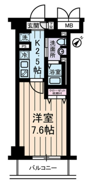 バージュアル浦和イーストの間取り