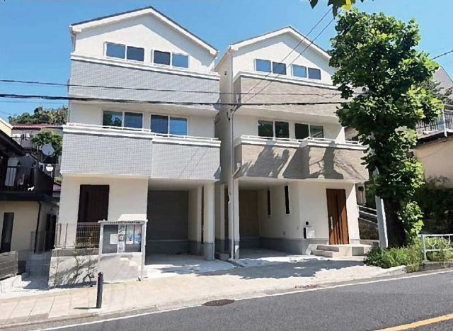 【横浜市中区山元町3丁目126-8全2棟新築戸建て】★仲介手数料無料★