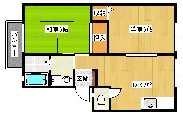 【間取り】 | サンビレッジ・なかもり