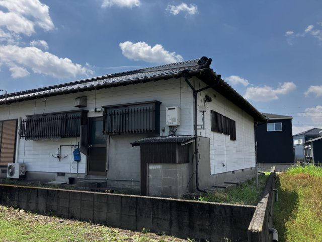 安武町住吉戸建ての外観|北西より撮影
