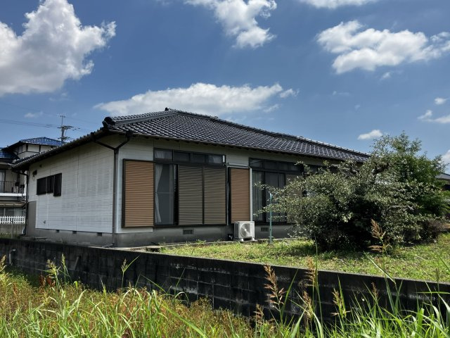 安武町住吉戸建ての外観|南西より撮影