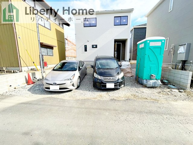 つくば市谷田部第24　3号棟　新築戸建の駐車場