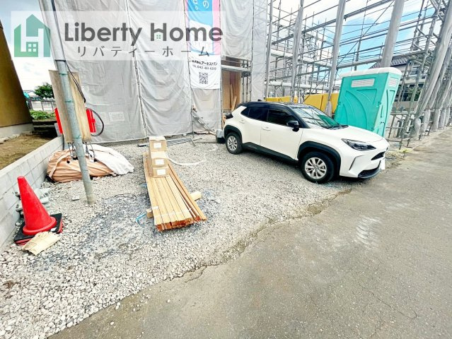 つくば市谷田部第24　3号棟　新築戸建の駐車場
