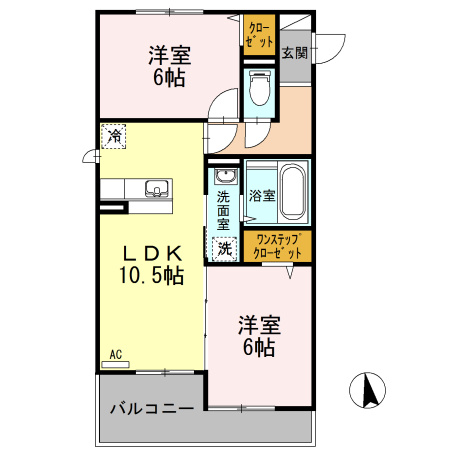 【間取り】 | カサブランカ