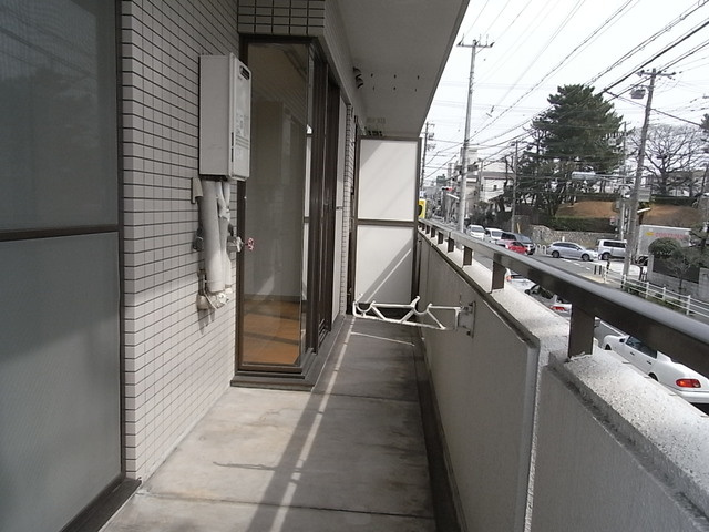 ドリームハイツⅡのバルコニー