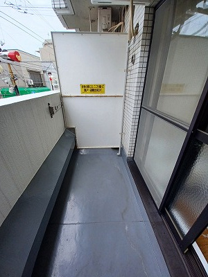 【バルコニー】 | キャッスルマンション戸越公園 | ※別部屋参考写真