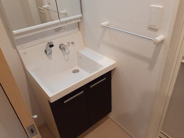 クレインズコートの洗面所