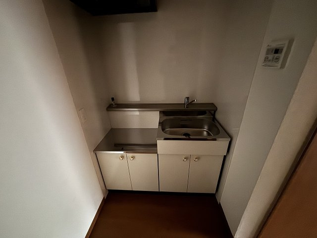 菊池市泗水町吉富のアパートのキッチン